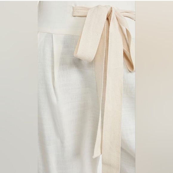 ❌️SOLD❌️CULT GAIA Judith High Rise Loose Fit Pants with Tie-Up SIZE S - Picture 9 of 9